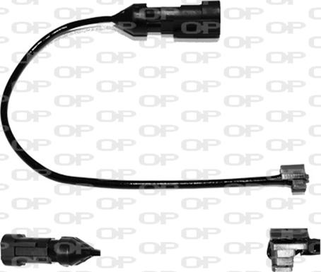 Open Parts AK3134.00 - Xəbərdarlıq Kontakt, əyləc padinin aşınması furqanavto.az