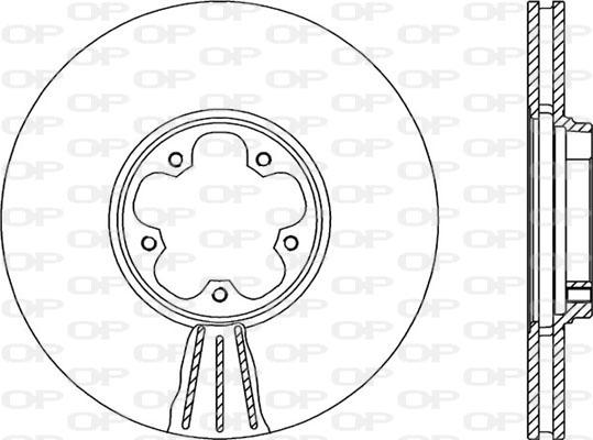 Open Parts BDA1946.20 - Əyləc Diski furqanavto.az