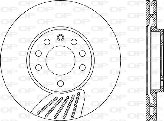 Open Parts BDA1908.20 - Əyləc Diski furqanavto.az