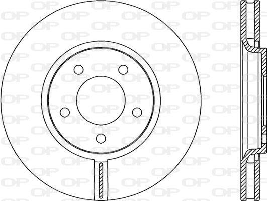 Open Parts BDA1981.20 - Əyləc Diski furqanavto.az