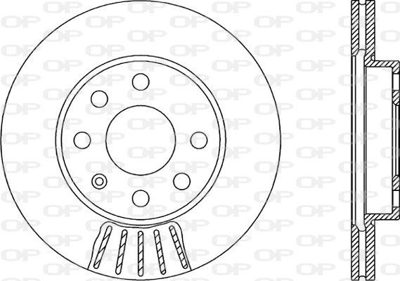 Open Parts BDA1983.20 - Əyləc Diski furqanavto.az