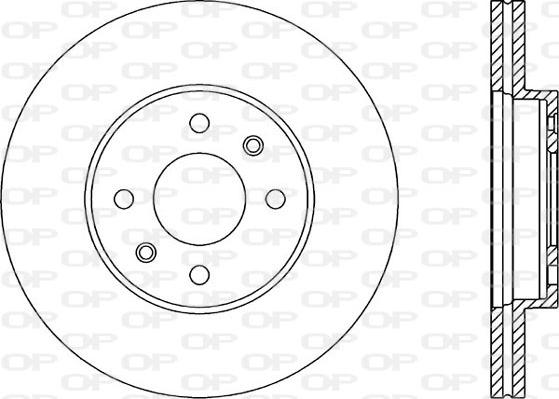 Open Parts BDA1464.20 - Əyləc Diski furqanavto.az