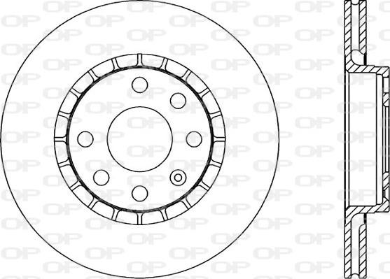 Open Parts BDA1415.20 - Əyləc Diski furqanavto.az