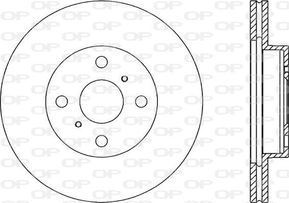 Open Parts BDA1640.20 - Əyləc Diski furqanavto.az