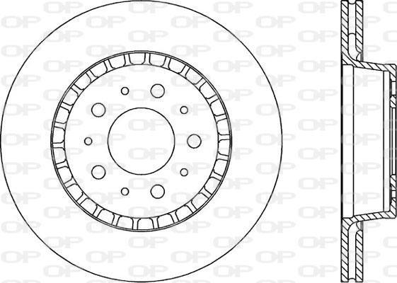 Open Parts BDA1608.20 - Əyləc Diski furqanavto.az