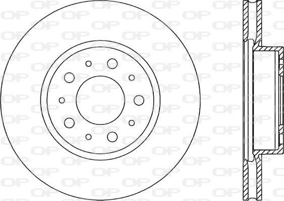 Open Parts BDR1611.20 - Əyləc Diski furqanavto.az