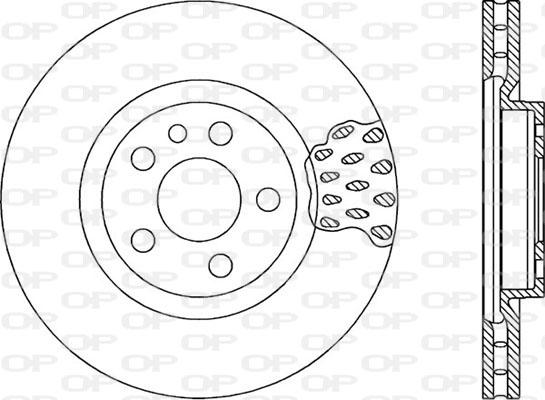 Open Parts BDA1018.20 - Əyləc Diski furqanavto.az