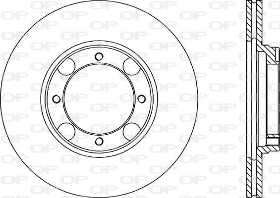 Open Parts BDA1192.20 - Əyləc Diski furqanavto.az