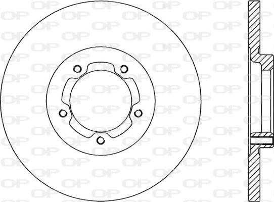 Open Parts BDA1166.10 - Əyləc Diski furqanavto.az