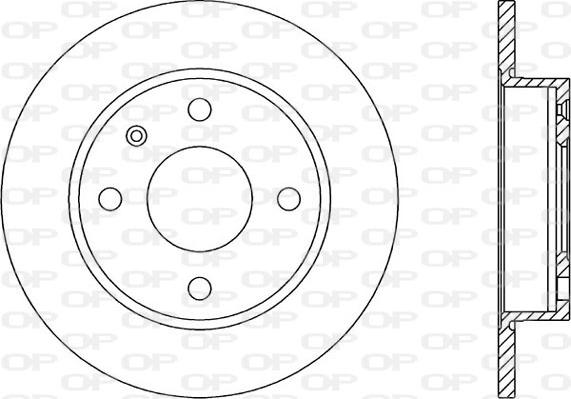 Open Parts BDA1175.10 - Əyləc Diski furqanavto.az