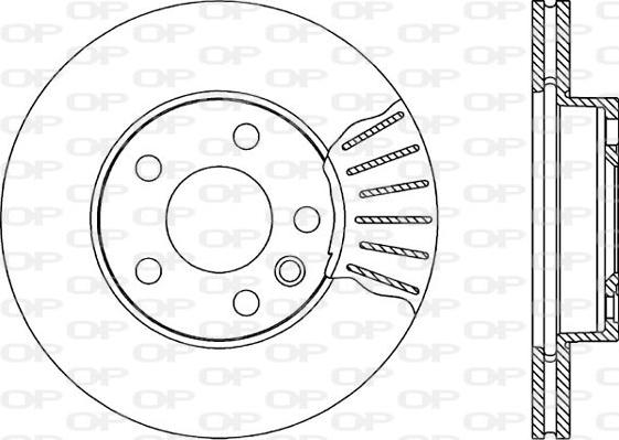 Open Parts BDA1843.20 - Əyləc Diski furqanavto.az