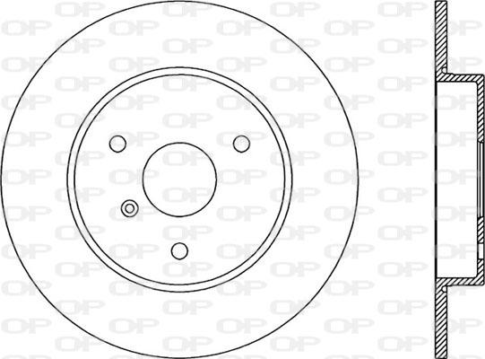 Open Parts BDA1864.10 - Əyləc Diski furqanavto.az