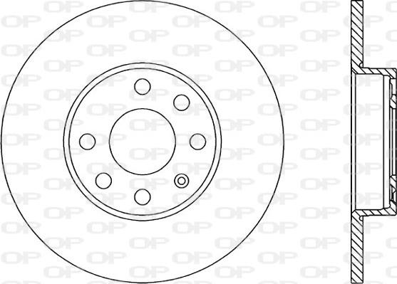 Open Parts BDA1806.10 - Əyləc Diski furqanavto.az