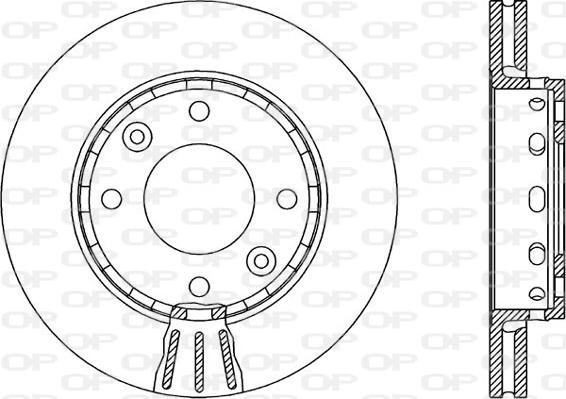 Open Parts BDA1886.20 - Əyləc Diski furqanavto.az