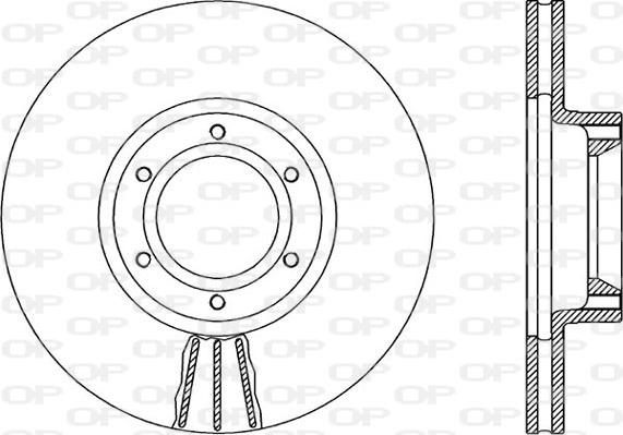 Open Parts BDA1878.20 - Əyləc Diski furqanavto.az