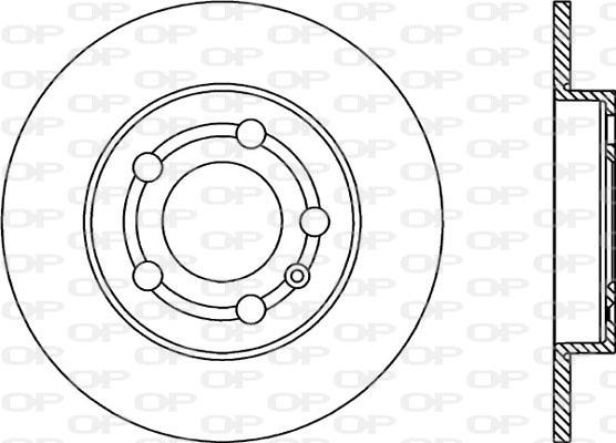 Open Parts BDR1745.10 - Əyləc Diski furqanavto.az