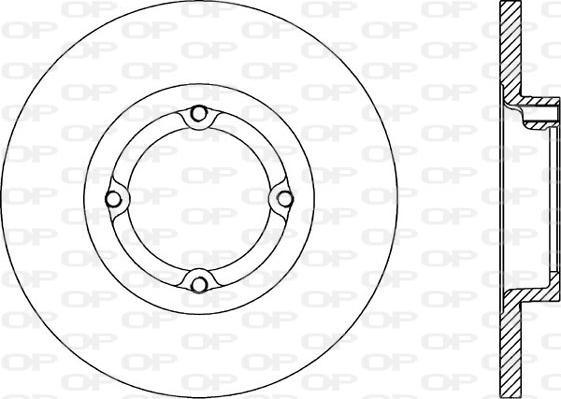 Open Parts BDA1765.10 - Əyləc Diski furqanavto.az