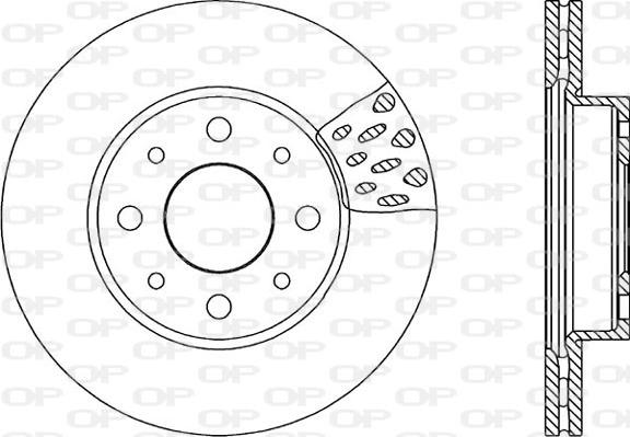 Open Parts BDA1766.20 - Əyləc Diski furqanavto.az