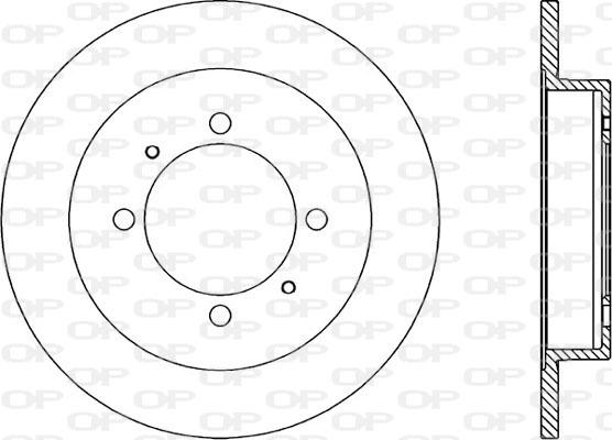 Open Parts BDA1735.10 - Əyləc Diski furqanavto.az