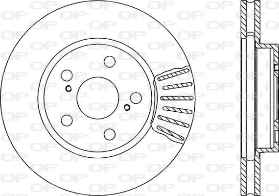 Open Parts BDA1725.20 - Əyləc Diski furqanavto.az