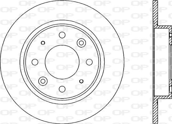 Open Parts BDA1774.10 - Əyləc Diski furqanavto.az