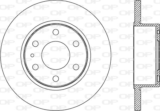 Open Parts BDA2471.10 - Əyləc Diski furqanavto.az