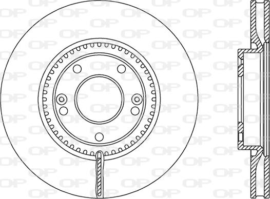 Open Parts BDA2477.20 - Əyləc Diski furqanavto.az