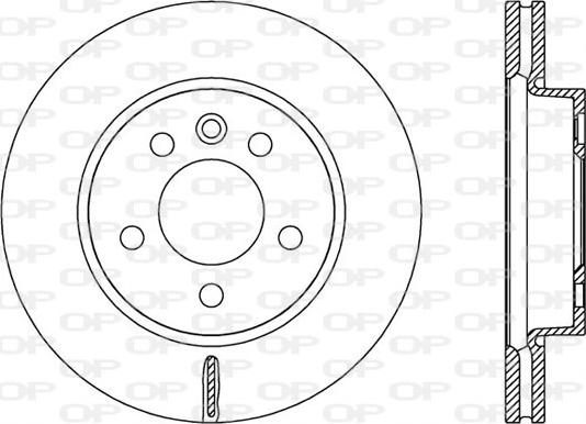 Open Parts BDA2590.20 - Əyləc Diski furqanavto.az