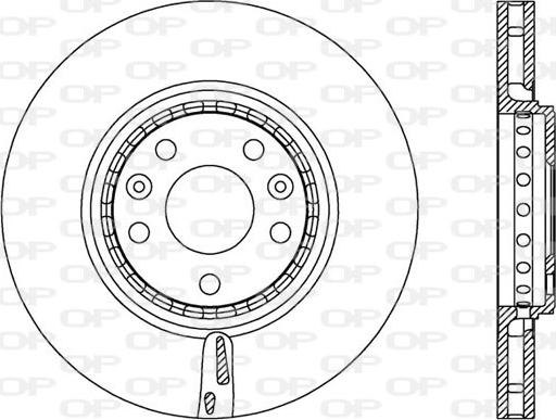 Open Parts BDA2547.20 - Əyləc Diski furqanavto.az