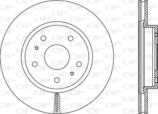 Open Parts BDA2565.20 - Əyləc Diski furqanavto.az