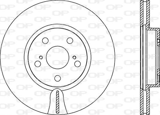 Open Parts BDA2583.20 - Əyləc Diski furqanavto.az