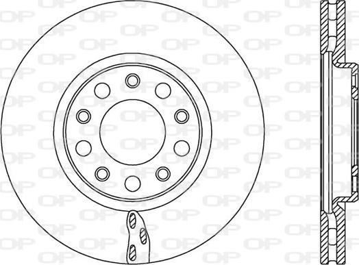 Open Parts BDA2521.20 - Əyləc Diski furqanavto.az