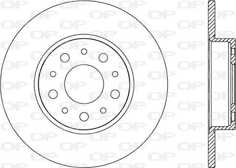 Open Parts BDA2695.10 - Əyləc Diski furqanavto.az