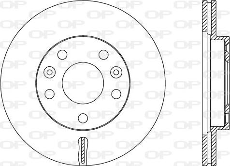 Open Parts BDA2656.20 - Əyləc Diski furqanavto.az