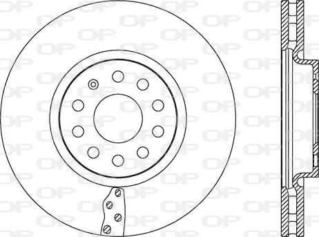 Open Parts BDR2657.20 - Əyləc Diski furqanavto.az