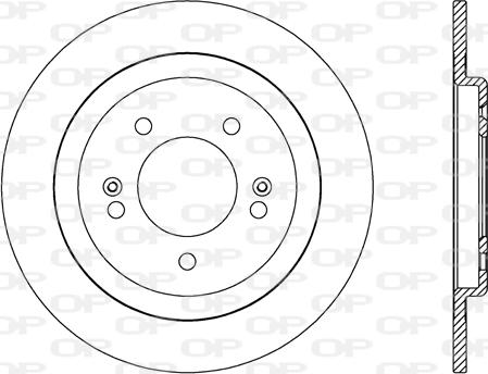 Open Parts BDA2605.10 - Əyləc Diski furqanavto.az