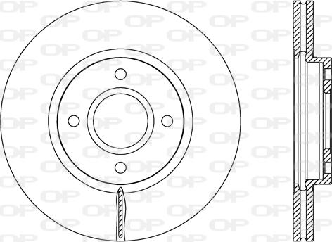 Open Parts BDA2688.20 - Əyləc Diski furqanavto.az