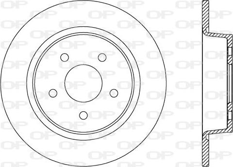 Open Parts BDA2635.10 - Əyləc Diski furqanavto.az