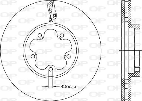 Open Parts BDA2636.20 - Əyləc Diski furqanavto.az