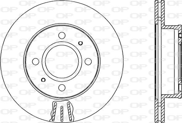 Open Parts BDA2056.20 - Əyləc Diski furqanavto.az