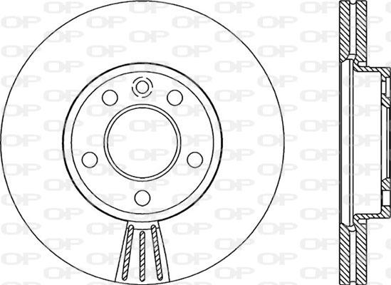 Open Parts BDA2063.20 - Əyləc Diski furqanavto.az