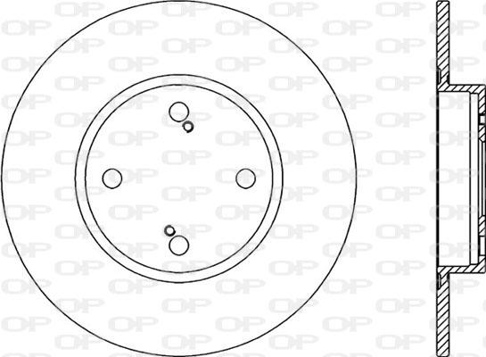 Open Parts BDA2019.10 - Əyləc Diski furqanavto.az