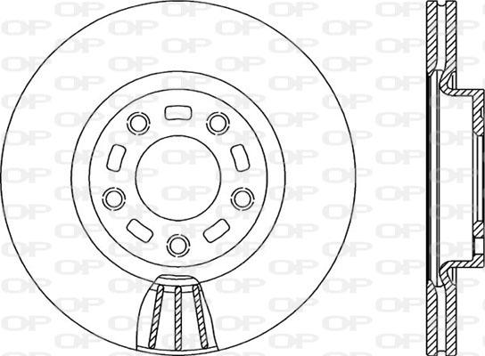 Open Parts BDA2156.20 - Əyləc Diski furqanavto.az