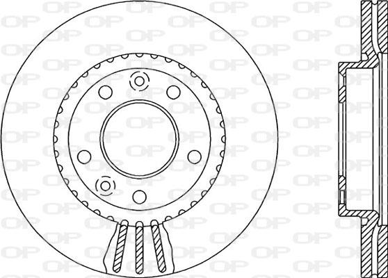 Open Parts BDA2137.20 - Əyləc Diski furqanavto.az