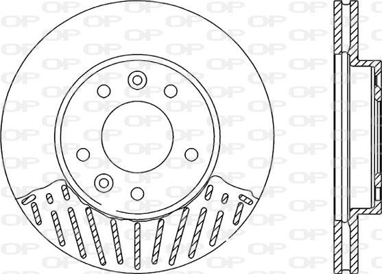 Open Parts BDR2124.20 - Əyləc Diski furqanavto.az