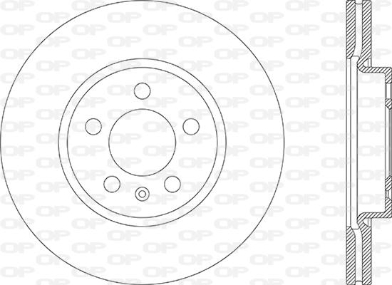 Open Parts BDA2867.20 - Əyləc Diski furqanavto.az