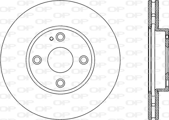 Open Parts BDA2807.20 - Əyləc Diski furqanavto.az