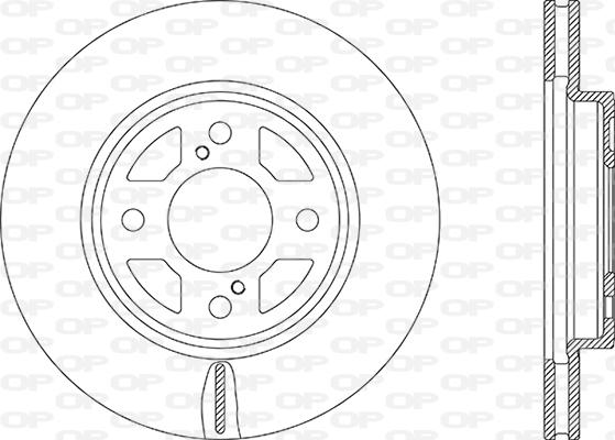 Open Parts BDA2887.20 - Əyləc Diski furqanavto.az