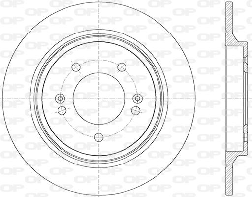 Open Parts BDA2839.10 - Əyləc Diski furqanavto.az