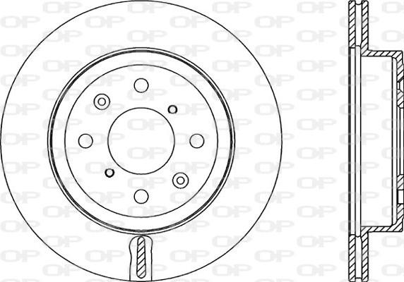 Open Parts BDA2353.20 - Əyləc Diski furqanavto.az